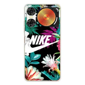 Силиконовый Чехол на ZTE Nubia Music 2 с картинкой Nike (Цветочный Nike)