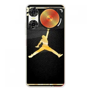 Силиконовый Чехол Nike Air Jordan на ZTE Нюбия Мьюзик 2 (Джордан 23)
