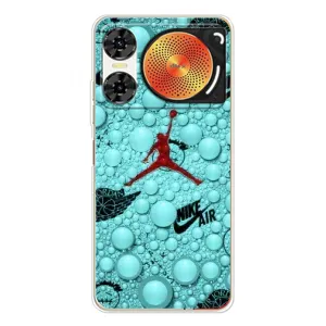 Силиконовый Чехол Nike Air Jordan на ZTE Нюбия Мьюзик 2 (Джордан Найк)