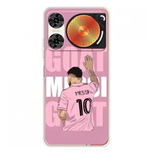 Чехлы Лео Месси в Майами на ZTE Nubia Music 2 (GOAT MESSI)