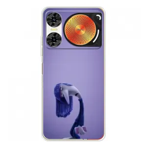 Чехол Головоломка для ZTE Nubia Music 2 - (AlphaPrint) (Хандра)