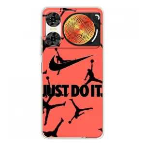 Силиконовый Чехол Nike Air Jordan на ZTE Нюбия Мьюзик 2 (Just Do It)