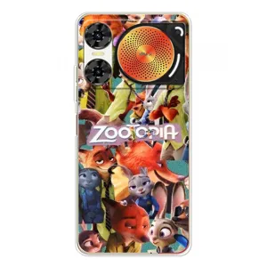 Силиконовый чехол с принтом Зоотрополіс для ZTE Nubia Music 2 (Коллаж героев)