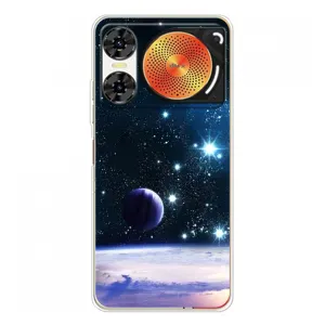 Чехол (ТПУ) с планетами на ZTE Nubia Music 2 (Космический вид)