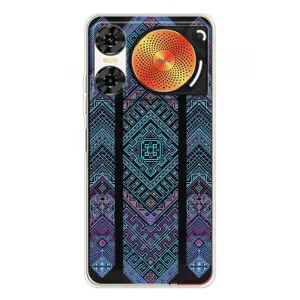 Силиконовый Чехол на ZTE Nubia Music 2 (Крутой орнамент)