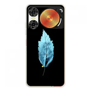 Чехол с картинками на черном фоне для ZTE Nubia Music 2 (Листочек)