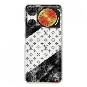 Чехол Стиль Louis Vuitton на ZTE Nubia Music 2 (LV на белом)