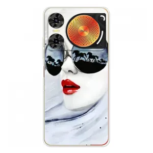 Чохол з картинкою Модні Дівчата ZTE Nubia Music 2 (Любителька коней)