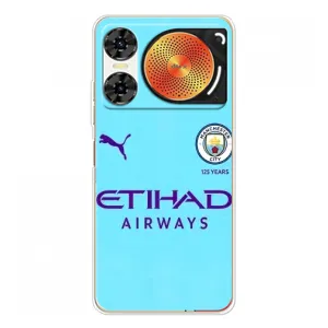 Силиконовые Чехлы принт Футбол на ZTE Nubia Music 2 (Man City)