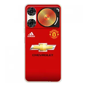Силиконовые Чехлы принт Футбол на ZTE Nubia Music 2 (Man United)