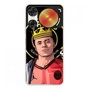 Чехол (TPU) с Футболистом на ZTE Nubia Music 2 (Mbappe King)