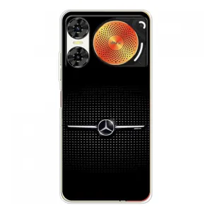 Силиконовый бампер с картинкой машины на ZTE Nubia Music 2 (Mercedes)