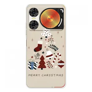 Чехол Санта Клаус для ZTE Nubia Music 2 (Merry Christmas)