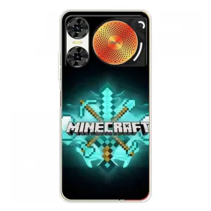 Чехол майнкрафт для ZTE Nubia Music 2 (MineCraft 2)