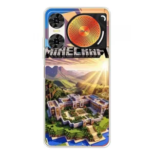 Чехол майнкрафт для ZTE Nubia Music 2 (MINECRAFT)