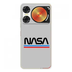 Силиконовый бампер с принтом "Наса" на ZTE Nubia Music 2 (Наса)