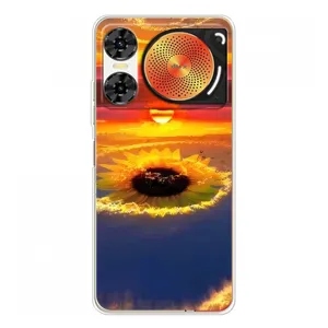 Чехлы с картинкой Подсолнухов для ZTE Нюбия Мьюзик 2 (Небо подсолнух)