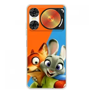 Чехлы ЗВЕРОПОЛИС для ZTE Nubia Music 2 (Ник и Хопс)