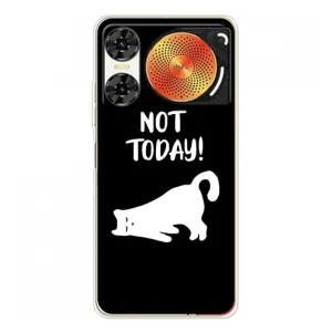 Бампер с изображением Котиков для ZTE Нюбия Мьюзик 2 (Not Today)