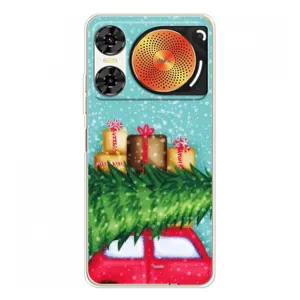 Чехол Новогодняя Елка на ZTE Nubia Music 2 (Новогодние подарки)