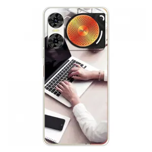 Силиконовый бампер (Работники) на ZTE Nubia Music 2 (Офисный работник)