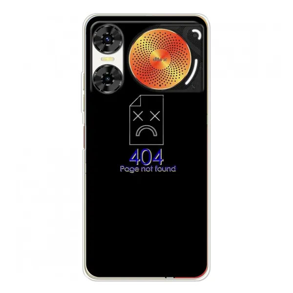 Чехол с рисунком «Ошибка 404» для ZTE Nubia Music 2 Чехол с рисунком «Ошибка 404» для ZTE Nubia Music 2