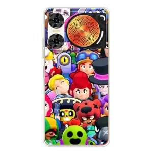 Силиконовый Чехол на ZTE Nubia Music 2 с картинкой Brawl Stars