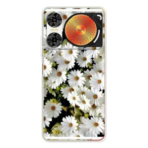 Чехол с ромашками на ZTE Nubia Music 2 (Рамка в ромашках)