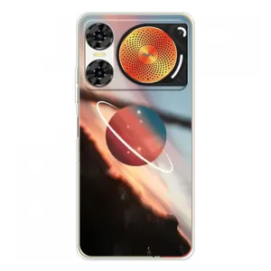 Чехол (ТПУ) с планетами на ZTE Nubia Music 2 (Сатурн)