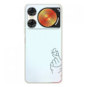 Чехлы (Знак сердечка) на ZTE Nubia Music 2 (Сердце на голубом)