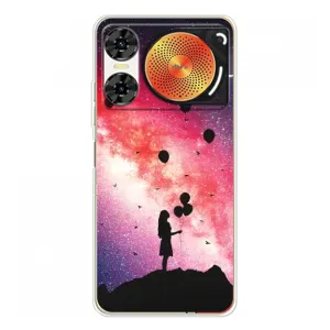 Силиконовые Чехлы Любимому человеку для ZTE Nubia Music 2 (Шарики в небе)