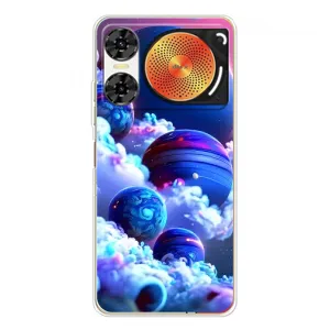 Чехлы КОСМОС для ZTE Nubia Music 2 (Синие планеты)
