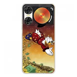 Силиконовый чехол для ZTE Nubia Music 2 (Скрудж Луи Виттон)
