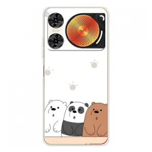 Чехлы с изображением разных животных для ZTE Nubia Music 2 (Удивленные медвеженки)