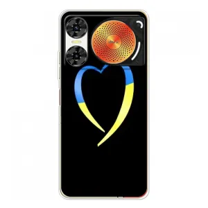 Силиконовый Чехол на ZTE Nubia Music 2 (Я-Украина) (Украинское сердце)