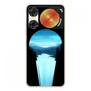 Летний Чехол на ZTE Nubia Music 2 (Синий Водопад)