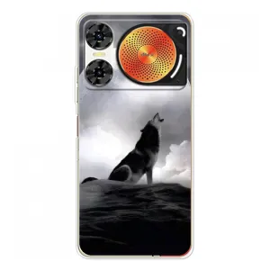 Чехол с Волком на ZTE Nubia Music 2 (Волк и луна)