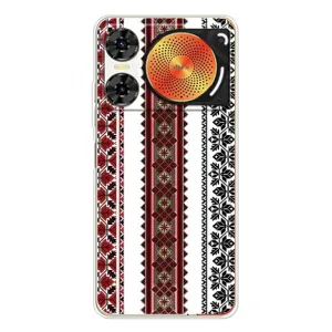 Силиконовый Чехол на ZTE Nubia Music 2 с картинкой Вышиванки (Вышиваночки)