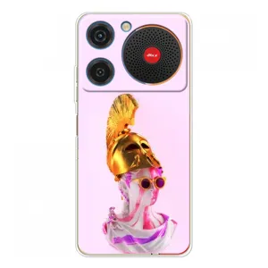 Чехол с Прикольным принтом на ZTE Nubia Music (АРТ Статуя)