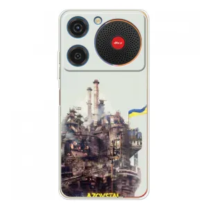 Чехлы на военную тематику для ZTE Nubia Music (Азовсталь)