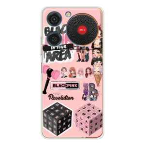 Чехлы с картинкой для ZTE Nubia Music (BLACK PINK коллаж)