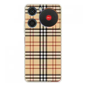 Чехол с Брендами одежды на Нубия Мюзик (Burberry стиль)