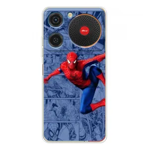 Силиконовый Чехол для ZTE Nubia Music (Человек Паук)