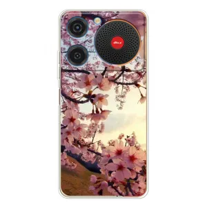 Чехол с принтом САКУРЫ на ZTE Nubia Music (Цветущая сакура)