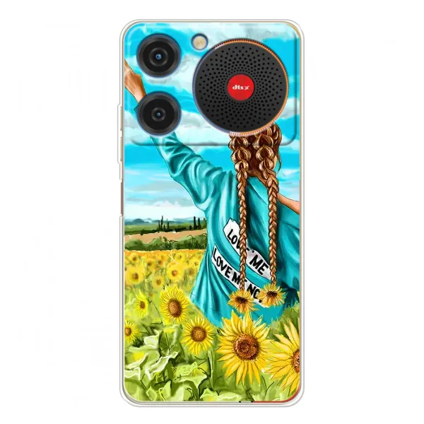 Чехол с рисунком «Девушка на поле» для ZTE Nubia Music Чехол с рисунком «Девушка на поле» для ZTE Nubia Music