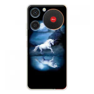 Чехол Unicorn на ZTE Nubia Music (Единорог)