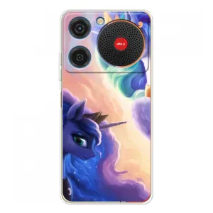 Чехол Unicorn на ZTE Nubia Music (Единорожки на тучках)