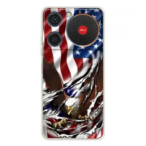 Чехол Флаг USA для ZTE Nubia Music (Флаг USA)