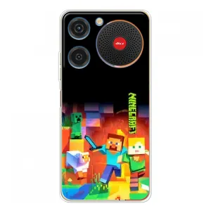 Чохли для ZTE Nubia Music (Персонажі МайнКрафт) (Герой Майнкрафт)