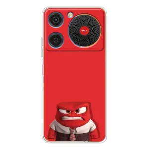 Чехол Головоломка для ZTE Nubia Music - (AlphaPrint) (Гнев)